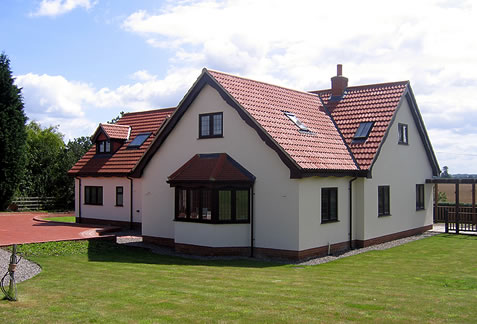 Harrogate architects design design extension for detached home