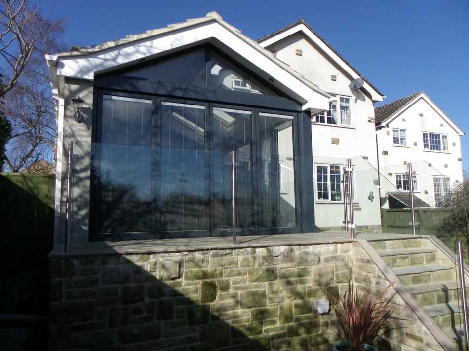 Glazed Garden Room Extension Near Ripon