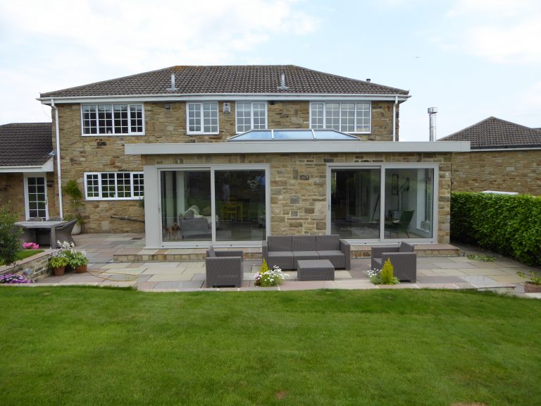 architectural design for single story extension in Harrogate