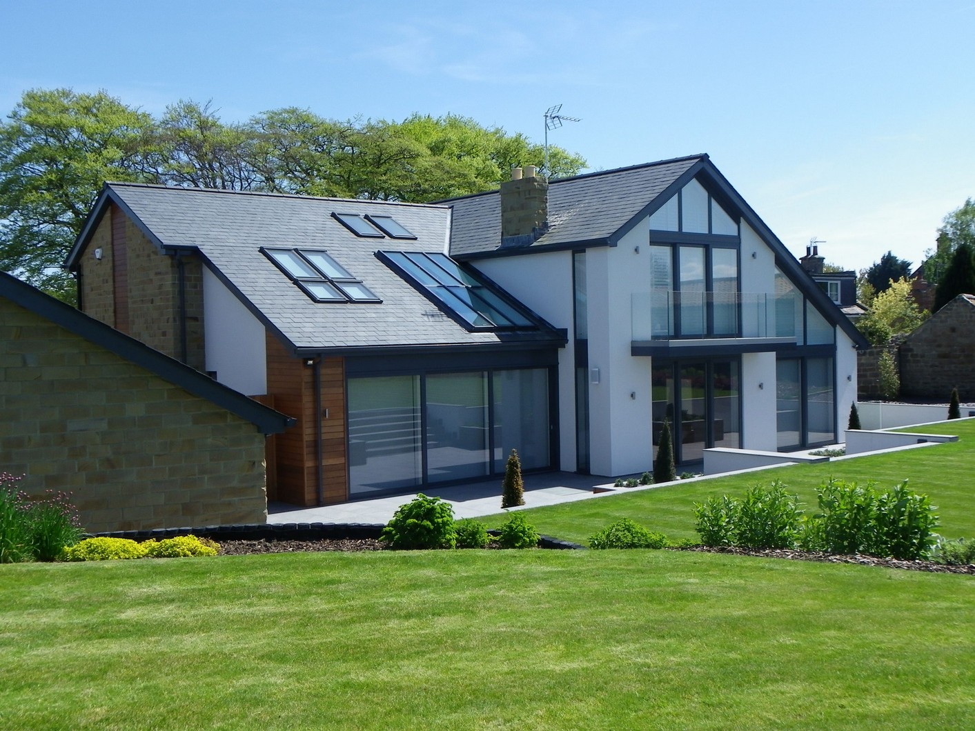 Architects design for contemporary open plan new build house