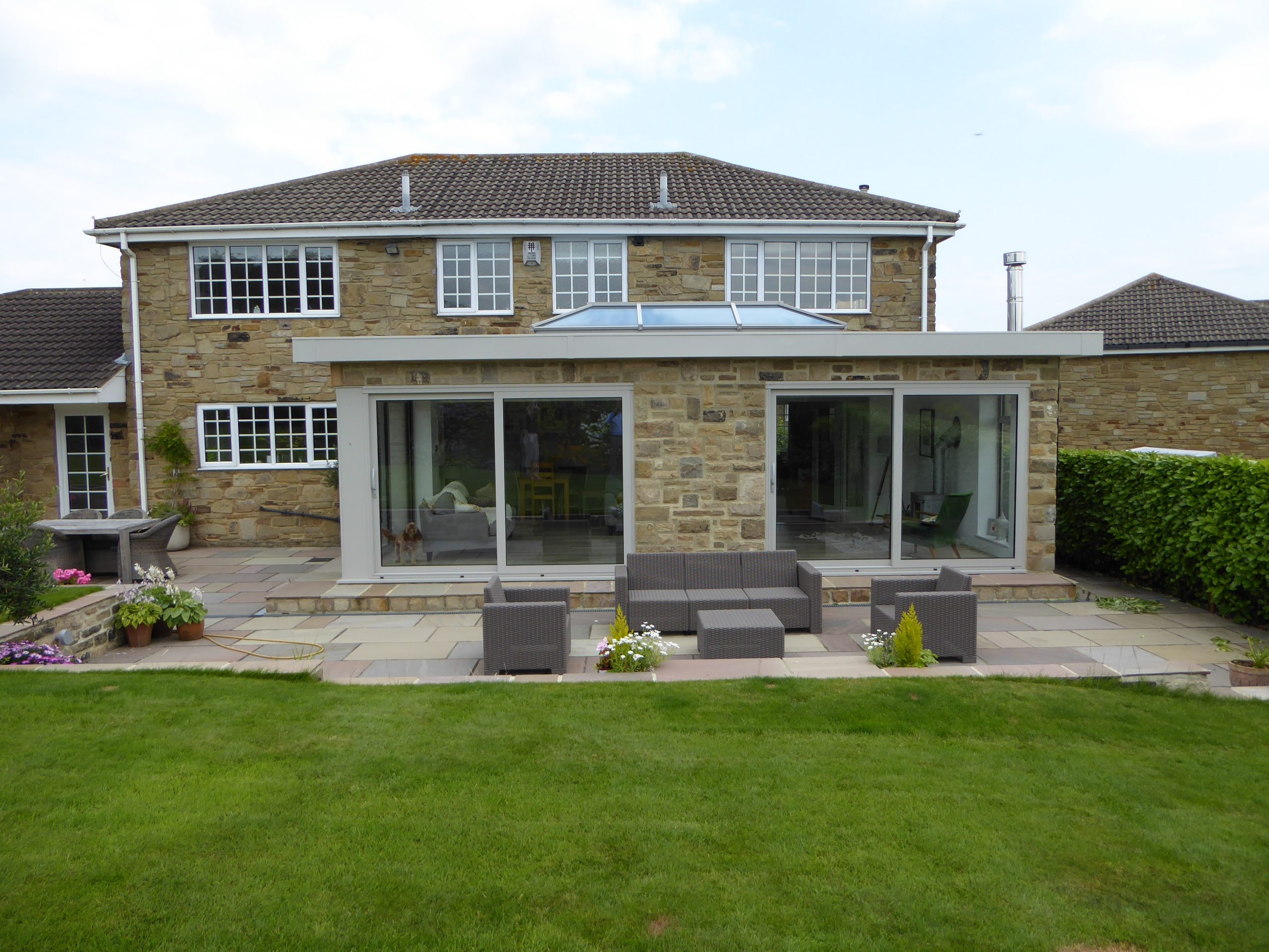 Architects design for contemporary open plan new build house